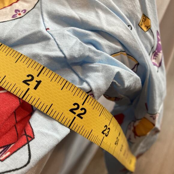 Vintage Chatterprintz Women's Quirky Chinese Food Button Up Shirt Size L Roomy - Picture 4 of 10